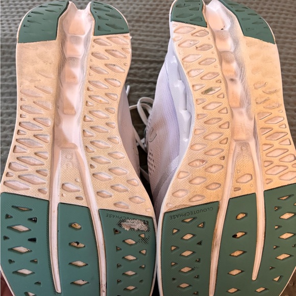 On Running Women’s grey Athletic Sneakers with Mint Accents - Picture 8 of 9